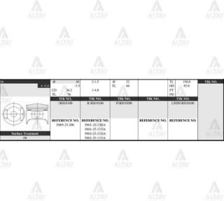 PİSTON TAKIM 626 1.6L   88-91   81.50MM  F6 TEPELİ  0.50 resmi