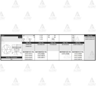 PİSTON TAKIM PİCK UP 2.7L  89-97   96.00MM  TD27  STD resmi