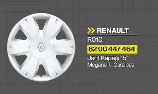 JANT KAPAĞI 15 JANT MEGANE II CARAIBES resmi