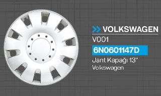 JANT KAPAĞI 13 JANT VOLKSWAGEN resmi