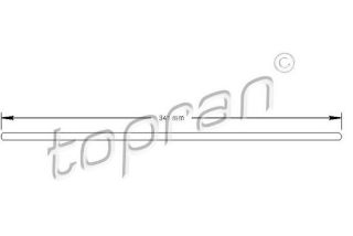DEBRİYAJ MİLİ ÜNİVERSAL 84= 342 MM resmi
