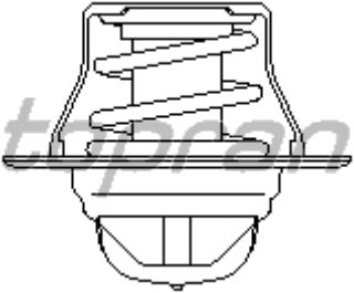 TERMOSTAT 87C (VW: POLO CLASIC 1.6 AKL - GOLF IV - BORA - PASSAT) resmi