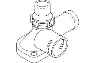 SU FLANSI (VW PASSAT 97-00  AUDI A4 98-01) resmi