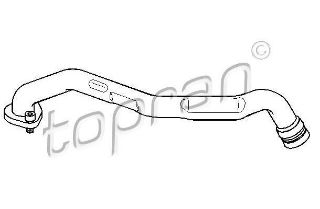 KARTER HAVALANDIRMA HORTUMU (VW CADDY 96-03  GOLF 92-98  PASSAT 88-00  POLO CLS 96-00) AY-AEY-AHU-1Z resmi