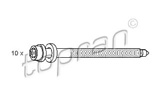 SİLİNDİR KAPAK SAPLAMASI TK POLO.CLASSIC-GOLF.IV-BORA-CADDY.III-JETTA.III 1.6İ resmi