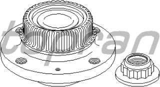 TEKER PORYASI ARKA (VOLKSWAGEN :POLO/ SEAT : CORDOBA-IBIZA 94>02) resmi
