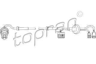 ABS SENSORU ARKA  (VW PASSAT 97-05  SKODA SUPERB 02-08) resmi