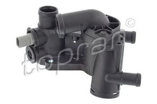 TERMOSTAT KOMPLE POLO  İBİZA  FABİA  ROOMSTER 09-15 CGGB-BUD-BXW 1.4 resmi