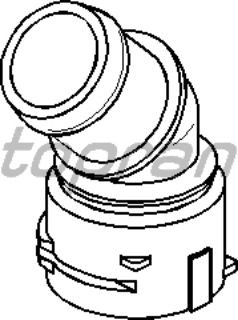 TERMOSTAT YUVASI FLANŞI BORA-CADDY III-GOLF IV-V-VI-PLUS-JETTA III-PASSAT-POLO-TOURAN-A3-LEON resmi