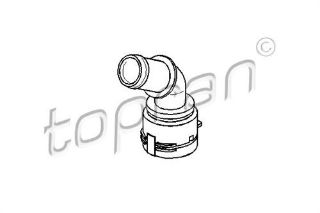 TERMOSTAT YUVASI FLANŞI BORA-CADDY III-GOLF IV-A3-LEON-TOLEDO-OCTAVIA 1.6-1.8-1.9 resmi