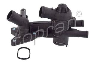 TERMOSTAT KOMPLE MÜŞÜRLÜ/GRİ 87 C POLO-SEAT CORDOBA-IBIZA-TOLEDO-FABIA 1.2-1.2 12V resmi