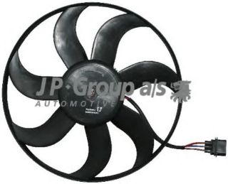 FAN MOTORU-390 MM 260/90W (VW POLO 02-15  SEAT İBİZA 02-11  SKODA FABİA 00-15) resmi