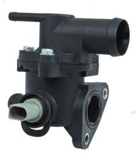 TERMOSTAT YUVASI KOMPLE MUSURLU 88C SKODA FABİA 1.0-1.2-1.4 99-08-OCTAVIA 1.8T 98-10 AMW-AQW resmi