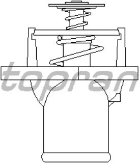 TERMOSTAT 92 C (OPEL: VECTRA A 1.8/2.0) resmi