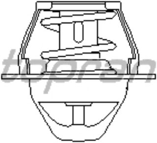 TERMOSTAT 92 C  (OPEL:CORSA A1.2-1.4 ASTRA F 1.4/1.6 VECTRA A/B 1.6) resmi