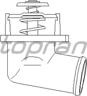 TERMOSTAT (OPEL :ASTRA CORSA B 1.4I 16V 1.6I 16V VECTRA B 1.6I 16V 95-02) resmi