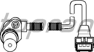 KRANK DEVIR SENSORU (OPEL: ASTRA F-VECTRA B 1.8I 2.0I 16V) resmi