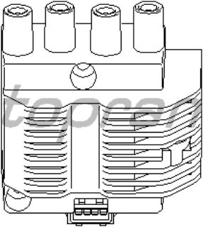 ATESLEME BOBINI (OPEL:ASTRA F 1.4I 1.6I 16V-CORSA B-VECTRA B) resmi