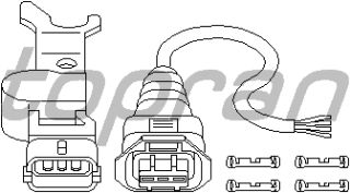 EKSANTRIK DEVIR SENSORU OPEL: VECTRA B 1.8I 2.0I 16V/OPEL: OMEGA B 2.0 16V resmi