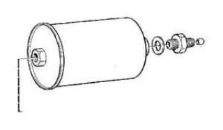 YAKIT FİLTRESİ B.Y TİP VOLVO 850 91-96 C70 CABRİO COUPE 98-05 S70 97-00 V70 97-00 XC70 97-02 S90 2.9 97-98 TIRNAKSIZ resmi