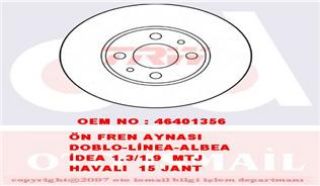 ÖN FREN AYNASI NEMO-BİPPER-FİORİNO-DOBLO-LİNEA-ALBEA-İDEA-500-DEBRA-MİTO 15JNT 257.5X22X4DLXHAVALI resmi