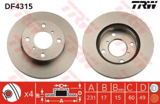 ÖN FREN AYNASI HAVALI ALTO IV 1.1 02- WAGÖN R 1.0/1.2/1.2 4WD 98-00 resmi