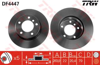 ÖN FREN AYNASI BMW 1 E87 116İ-118D-118İ 09/2004 resmi