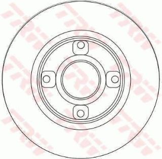 FREN DİSKİ ARKA 307 C4 1.4 1.6 2.0 HDI 05> 249×9X4DL resmi