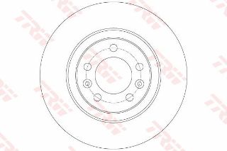 FREN DİSKİ ARKA 508 10> DÜZ 289,7MM resmi