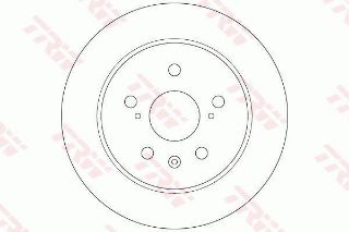 FREN DİSKİ ARKA SX4 2006 resmi