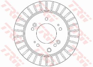 FREN DİSKİ ARKA SORENTO 02> HAVALI 315MM resmi