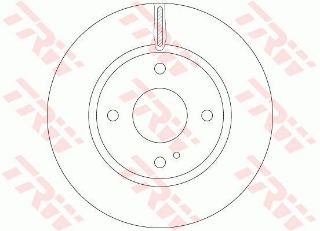 FREN DİSKİ ÖN FİESTA VI 08> HAVALI 258MM resmi
