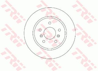 FREN DİSKİ ARKA QASHQAI 13> DÜZ 5 BİJON DÜZ 290MM resmi