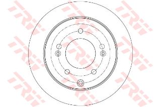 FREN DİSKİ ARKA SOUL 09> DÜZ 262MM resmi