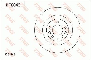 ÖN FREN DİSKİ USA EDGE U387 -MAZDA CX-7 ER -CX-9 TB resmi