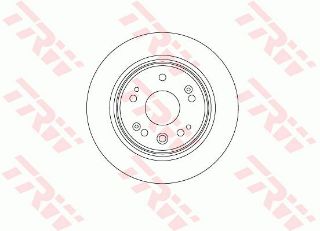 FREN DİSKİ ARKA CR-V II 2001-2006 resmi