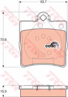 FREN BALATASI ARKA W202 95>00 S202 96>00 W203 00>07 CL203 08>11 W210 95>00 R170 96>00 R171 04>11 resmi