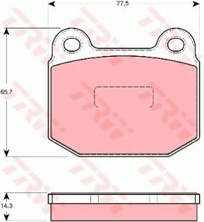 X ÖN BALATA OPEL SPEEDSTER 2.0 03 2.2 00 LOTUS ELISE 99 07 BMW E21 resmi