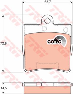 FREN BALATASI ARKA W202 95>00 S202 96>00 W203 00>07 CL203 08>11 W210 95>00 R170 96>00 R171 04>11 resmi