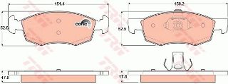 ÖN BALATA DOBLO 01 ALBEA PALİO 96 resmi