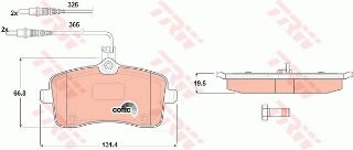 ÖN BALATA P407 SW 1.6 2.0 HDI 2.0 1.8 16V 110 FAP 05/04 resmi
