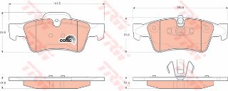 FREN BALATASI ARKA W463 04> W164 05>11 W251 05>12 resmi