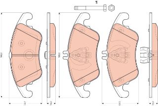 ÖN BALATA W204 C280-C280-C350-C350-C320 07 11 S204 C204 11 C218 11 X218 W212 S212 A207 resmi