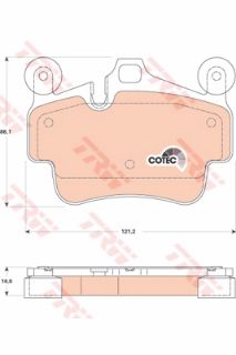 ÖN BALATA PORSCHE BOXSTER 08-11 -CAYMAN 05 911 04-12 resmi