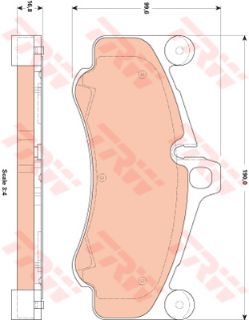 ÖN BALATA PORSCHE 911 3.8 GT3 09-11 4.0 GT3 RS 11-12 resmi