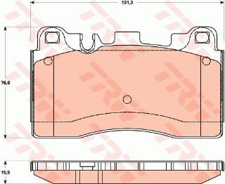 FREN BALATASI ARKA MERCEDES: C218×218 W212 S212 C197 resmi