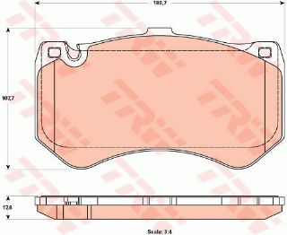 FREN BALATASI ÖN W205 14> C218 11>17 W212 11>16 W222 14> R231 12> AMG GT C190 16> resmi
