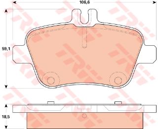 FREN BALATASI ARKA X156 13> W176 12>18 W246 11>18 C117 13>19 R172 11> resmi