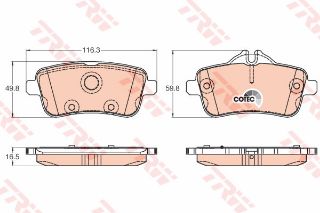 FREN BALATASI ARKA X166 12>15 W176 13>18 C117 13>19 W166 15>18 C292 15>19 R172 12> resmi