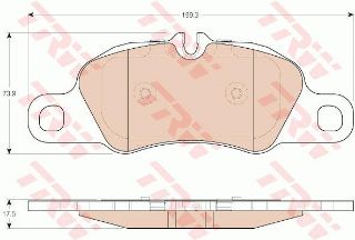 ÖN BALATA PORSCHE 911 08-11 BOXSTER 12 CAYMAN 13 resmi